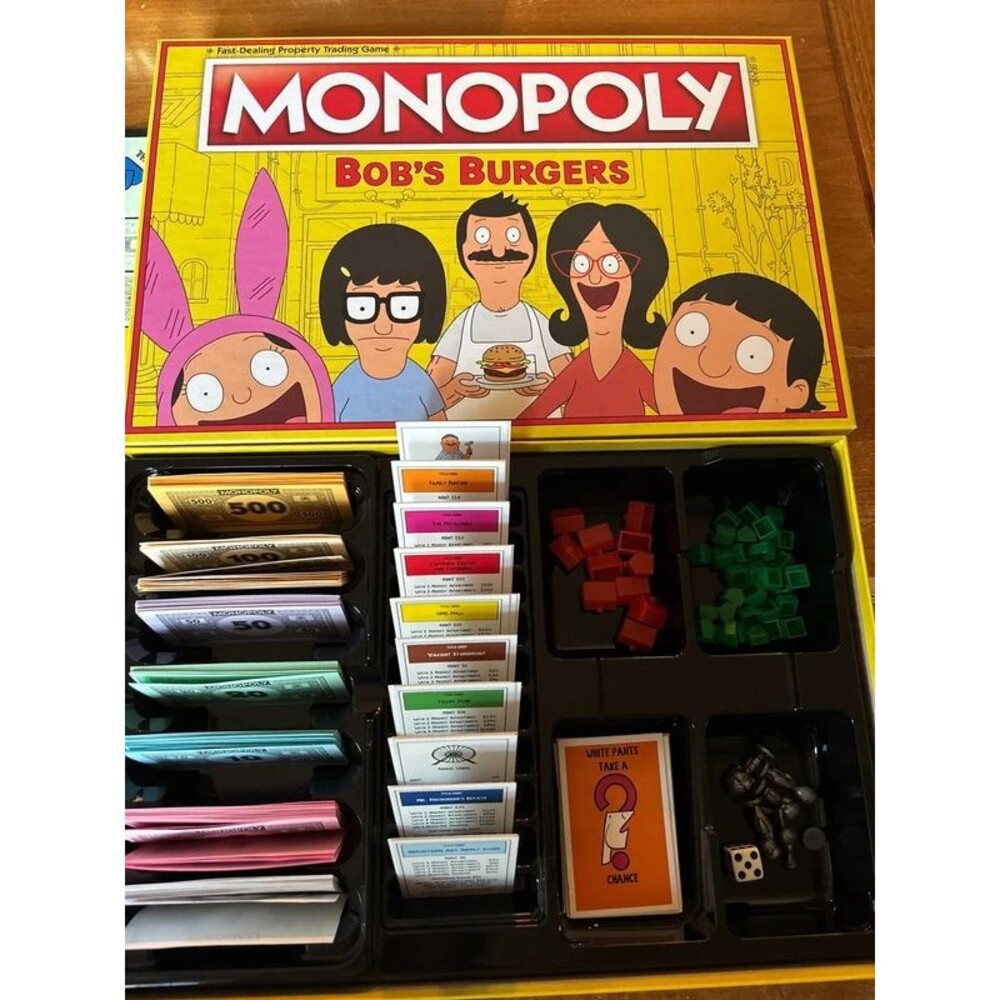 Bob’s burgers monopoly board game